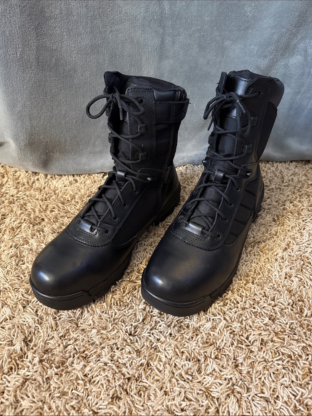 Bates Black Tactical Lace-Up Duty Boots
